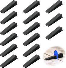20PCS Fence Panel Wedges Black Plastic Clips Stop Rattling for DIY Repairs UK
