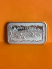 Vintage Mother-Lode Mint Pony Express 1 Troy Ounce Silver Art Bar