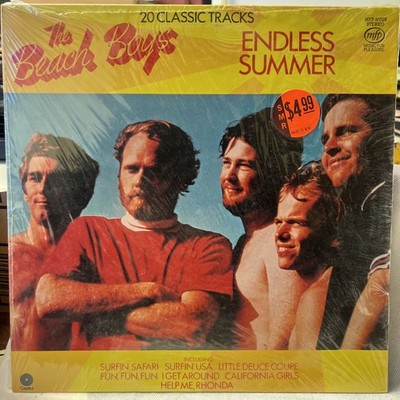 THE BEACH BOYS ENDLESS SUMMER VINYL ALBUM LP UK IMPORT - ULTRASONIC CLEAN   EX!