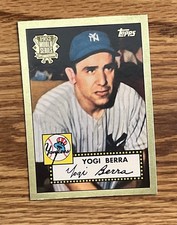 2002 Topps 1952 World Series Anniversary Gold - Yogi Berra  - card 52R-14