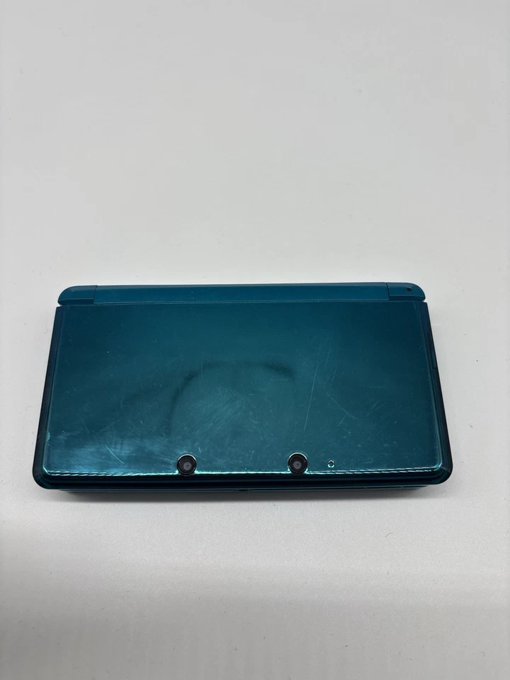 Console Nintendo 3DS Aqua Blue + caricatore - Immagine 3 di 4