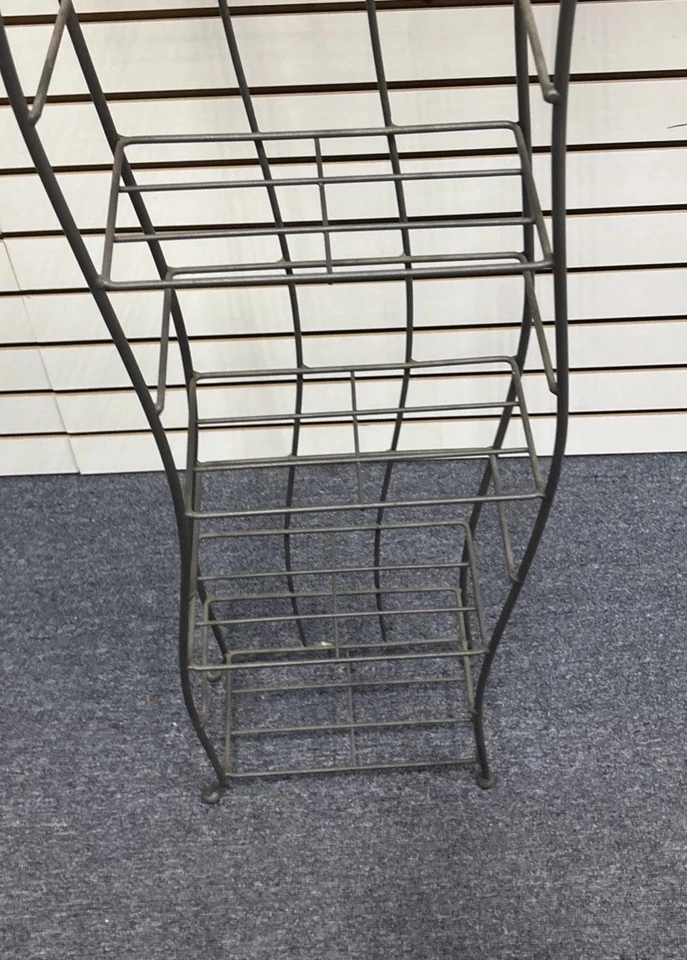 Wavey, torre, almacenamiento de CD de acero para 250 CD de 52,5 pulgadas de alto 6 estantes Foto 4 de 4