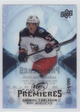 2017-18 Upper Deck Ice Ice Premieres 514/999 Gabriel Carlsson #148 fv7