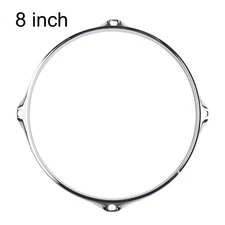 Heavy Duty Metal Drum Hoop Rim Protector for 8 10 12 14 inch Snare Drum