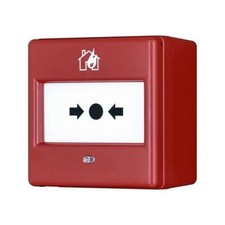 Eaton - Red Fire Alarm Call Point Break Glass IP66 Weatherproof EF201BWCP