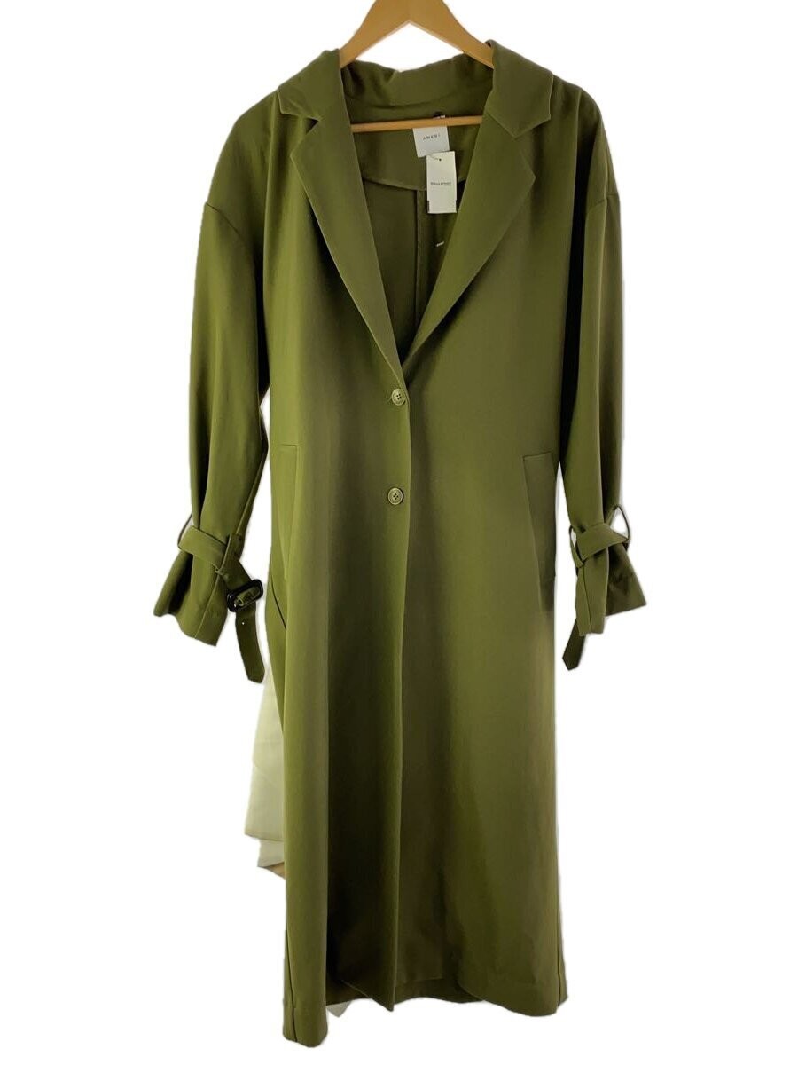 Ameri Coat/-/Polyester/Grn/Allover Pattern/018170… - image 1