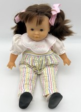 Vintage Corolle Poupee Toddler  Mimi  Brunette 12  Doll w/ Outfit