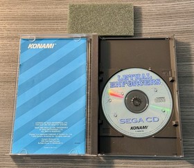 Sega CD Lethal Enforcers Game w/ Big Box & Poster