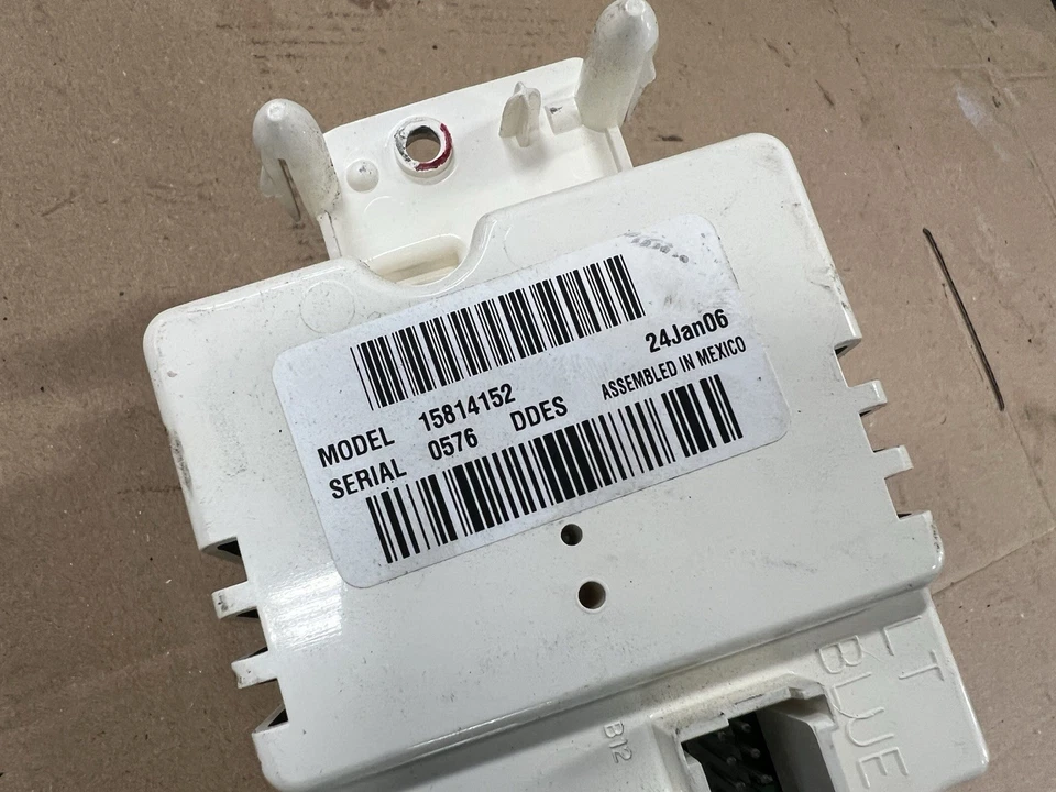 Controle climático automático de temperatura digital compatível com 05-06 GMC ENVOY TRAILBLAZER RANIER - Imagem 3 de 3