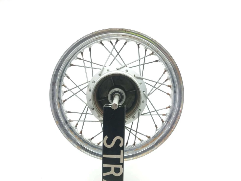 04 United Motors Renegade 200 Rear Wheel Rim STRAIGHT - Image 4 of 4