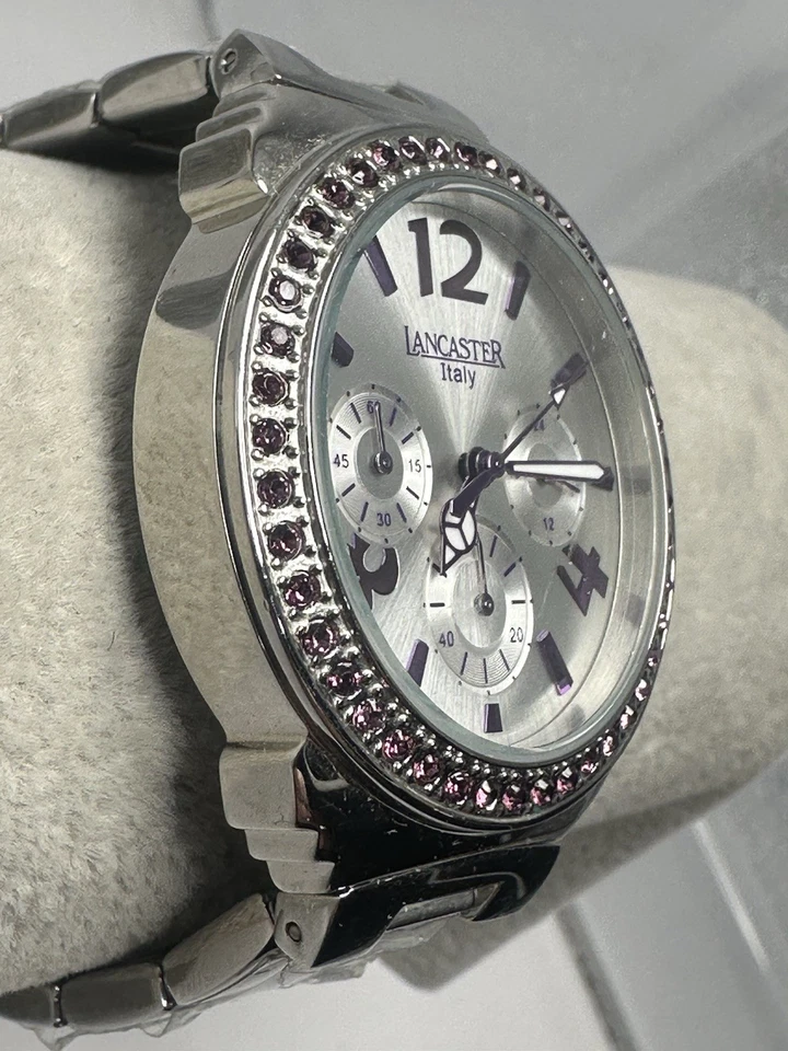 Lancaster Italia Reloj Almohada Fantasía Nueva Batería Damas Reloj 38MM 7.5" M40 Foto 3 de 4