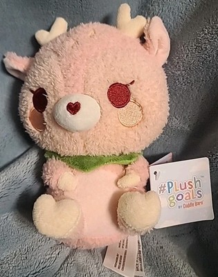NWT Plush Goals Cuddle Barn - DEARIE The STRAWBERRY DEER - Doe Reindeer Pink