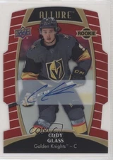 2019 Upper Deck Allure Rookies Red Rainbow /349 Tier 1 Cody Glass Rookie Auto RC