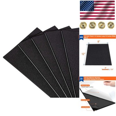 Multipurpose 5Pcs Adhesive Foam Pads 1/4 in Thick - Perfect for DIY Projects