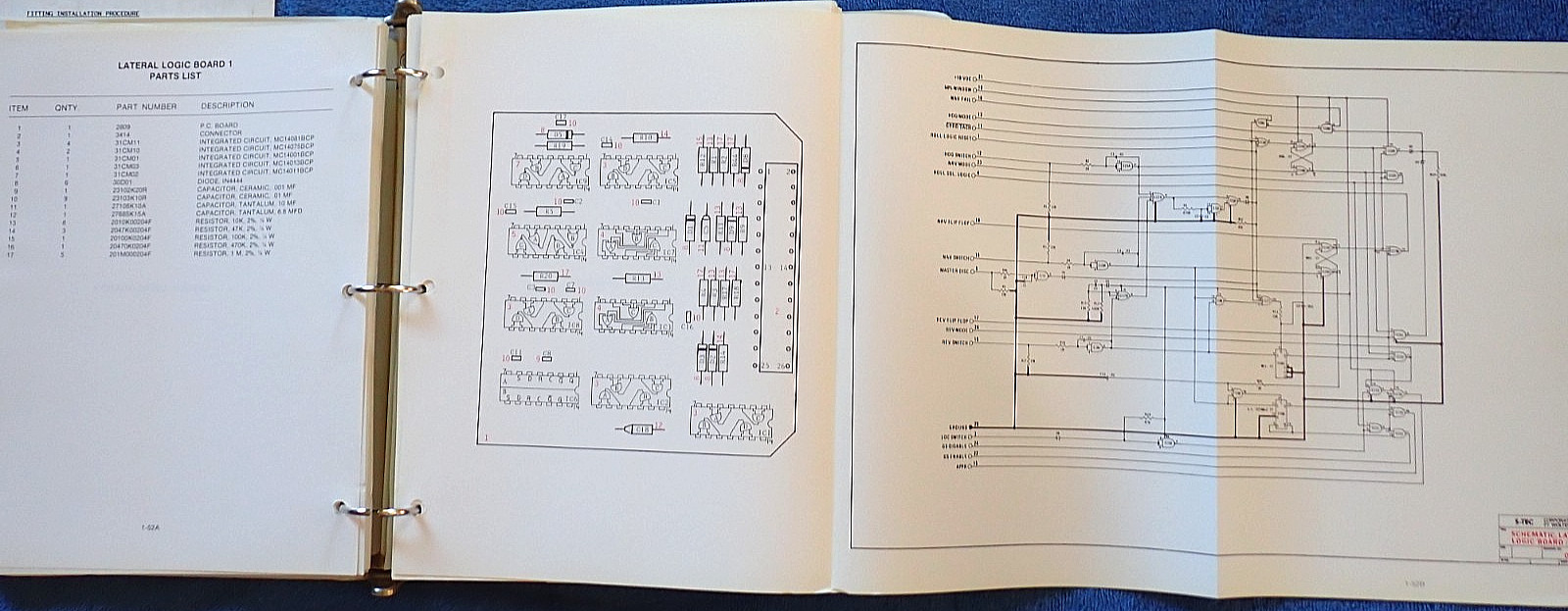 S-Tec Autopilot ST60-1 ST60-2 ST40 & 50 Manual Parts Schematics Original Binder