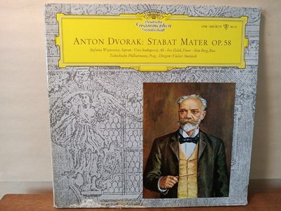 SMETACEK, DVORAK - STABAT MATER OP.58, 2x LPs Near Mint, DGG LPM 1818/19 TULIPS