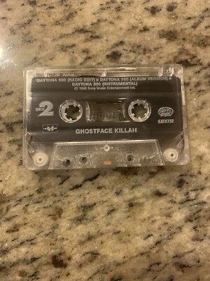 RARE Promo Ghostfqce Killah Camay/Daytona 500 Cassette Epic Street