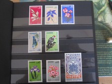 Andorre 8 timbres neufs**. TTBE.
