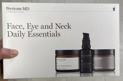 Perricone MD Cold Plasma Sud-D & Face Moisturizer 4oz/ea & Acyl Glutathione Eye