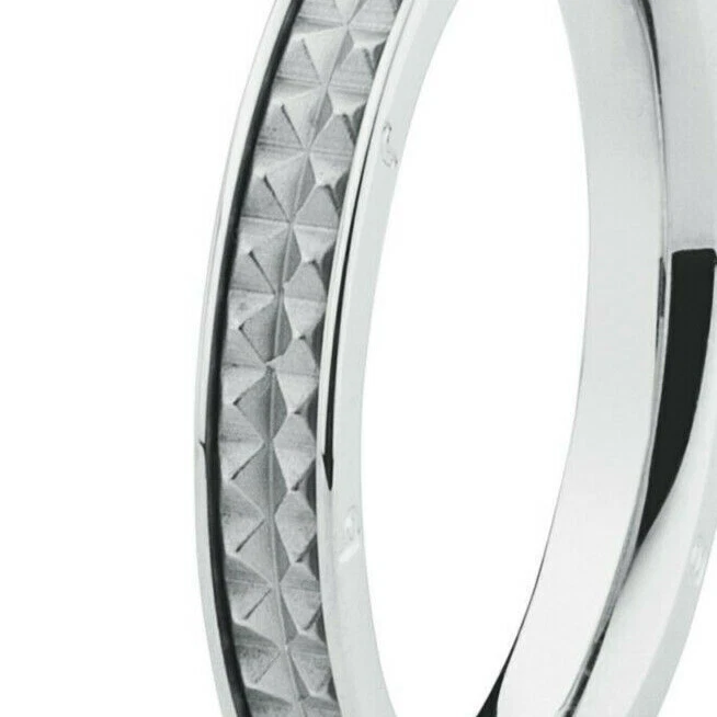 Anello da Uomo Fedina GIOIELLI BROSWAY in acciaio Bullet interno grigio 21 23 25 - Immagine 2 di 3