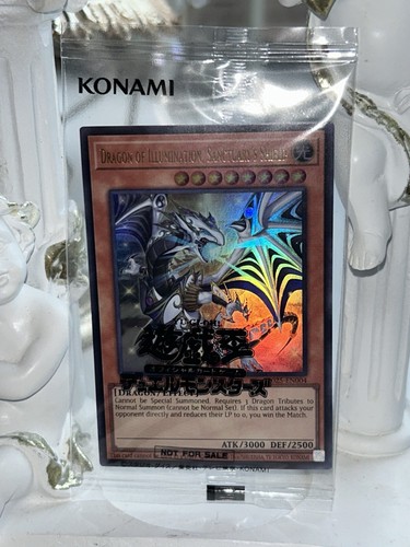 Yugioh Dragon of Illumination,Sanctuary's Shield 2025-EN004 Ultra WCS English - Picture 2 of 5