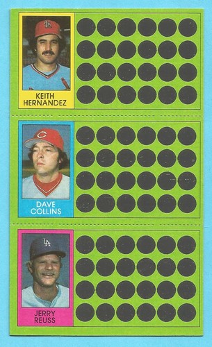 1981 Topps Scratchoffs 3 Card Panels Unscratched / You Pick The Cards - Bild 56 von 65