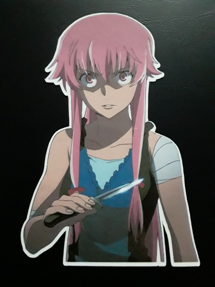 Anime Mirai Nikki Poster Kraft Paper Prints Future Diary Yuno