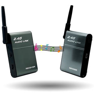 audio receiver with wireless speakers