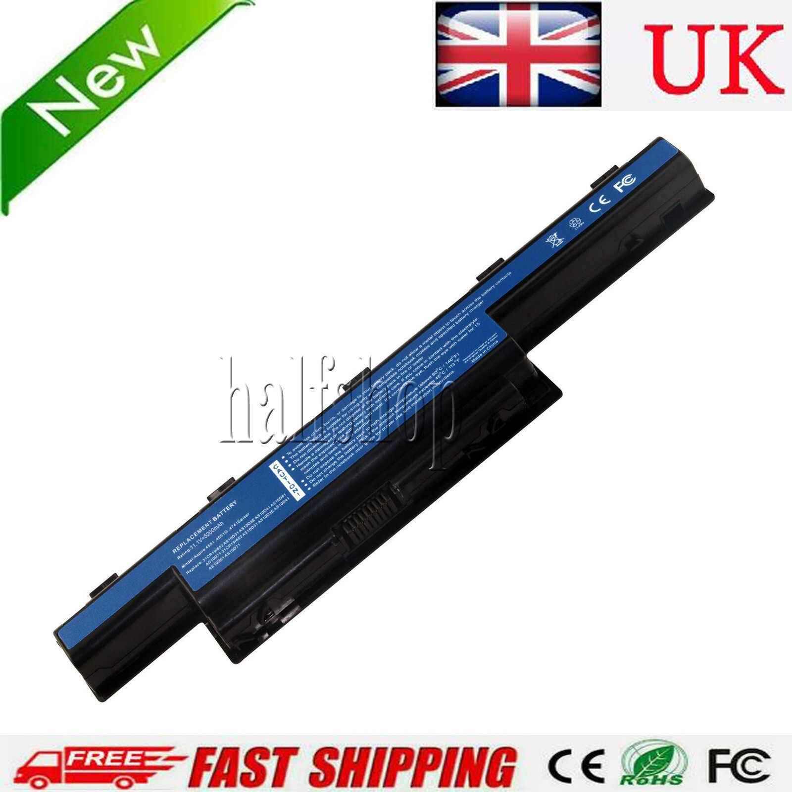Battery For Acer Aspire E1-531-2697 AS10D75 AS10D81 AS10D51 AS10D61 AS10D71