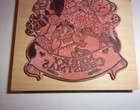 3 Christmas Rubber Stamps SANTA & TOYS and CHRISTMAS WISHES USED — photo 3