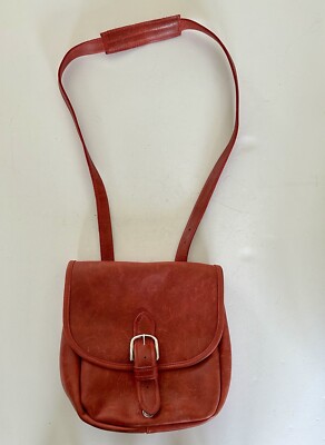 Stickman Leather Red Molly Penny Convertible Shoulder Bag Backpack Made In USA