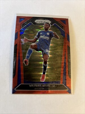 2020-21 Panini Prizm Premier League -  Red Pulsar Prizm #128 Wilfred Ndidi