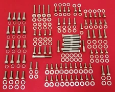 FORD FE ENGINE BOLTS KIT 352 360 390 406 427 428 EDSEL STAINLESS STEEL HEX SET