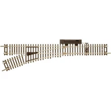 Atlas 544 HO Code 83 22 in. Radius LH Manual Switch