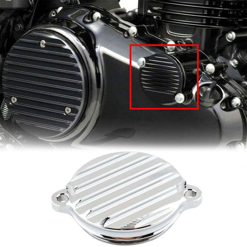 Chrome Honda GB350 NC59 Crankcase Guard & Oil Filter Protector Cover