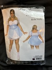 Leg Avenue The Wizard Of Oz Dorothy Dress Costume Size 1xL