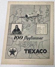 Texaco Aviation Ad - Swedish