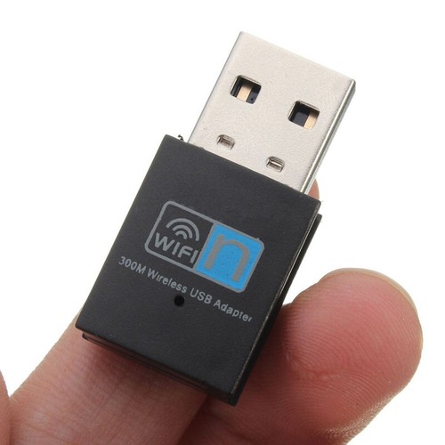 300Mbps Wifi Mini Usb Adapter Wireless Dongle Adaptor 802.11 B G N Lan Network N - Picture 1 of 7