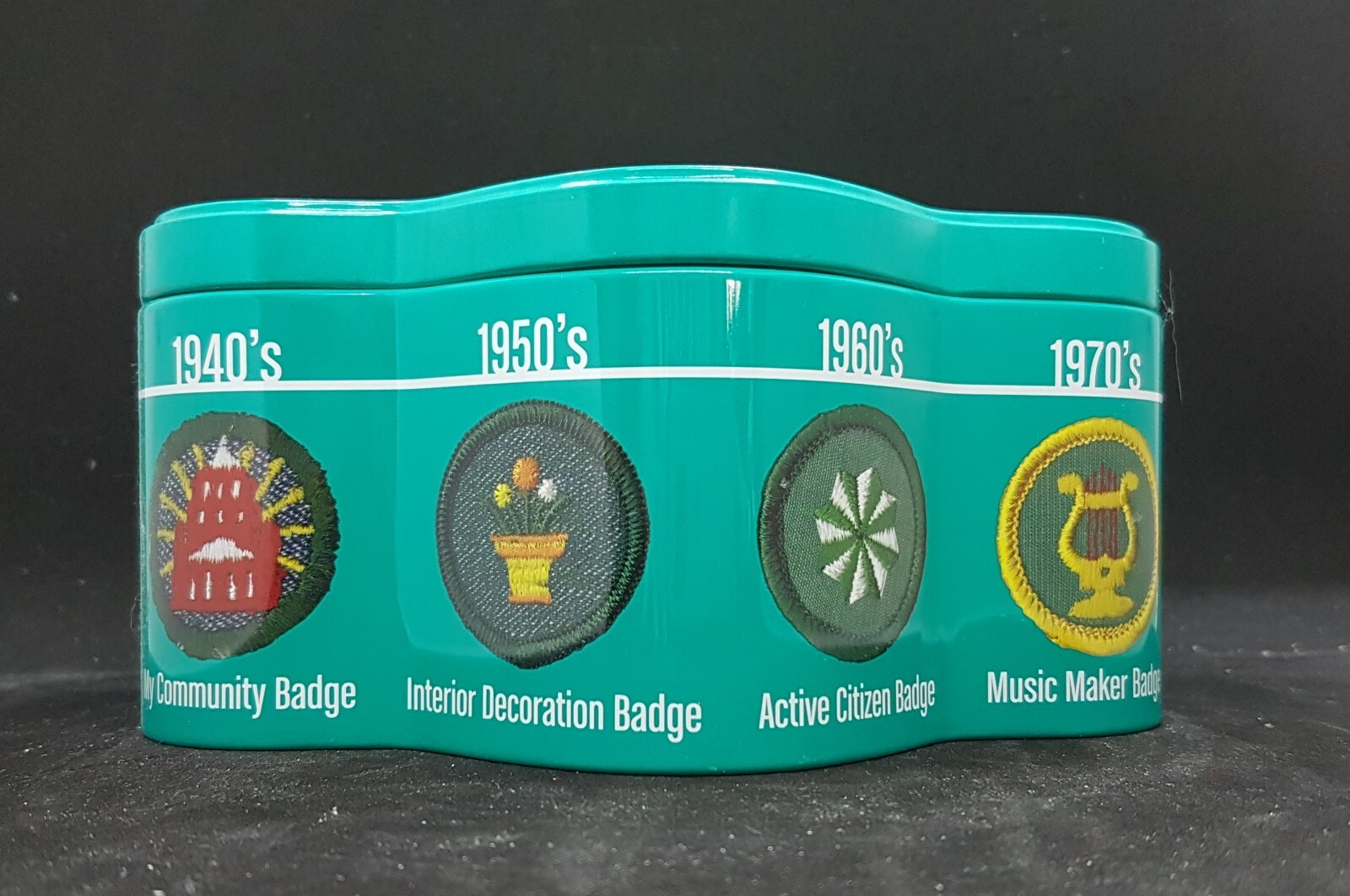 Girl Scouts 2007 Nut/Candy Tin Celebrating 95 Years eBay