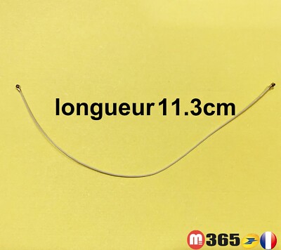 Câble Coaxial Antenne 11.3 Cm Pour Huawei Mate 10 / Mate 10 Pro - Blanc - Neuf