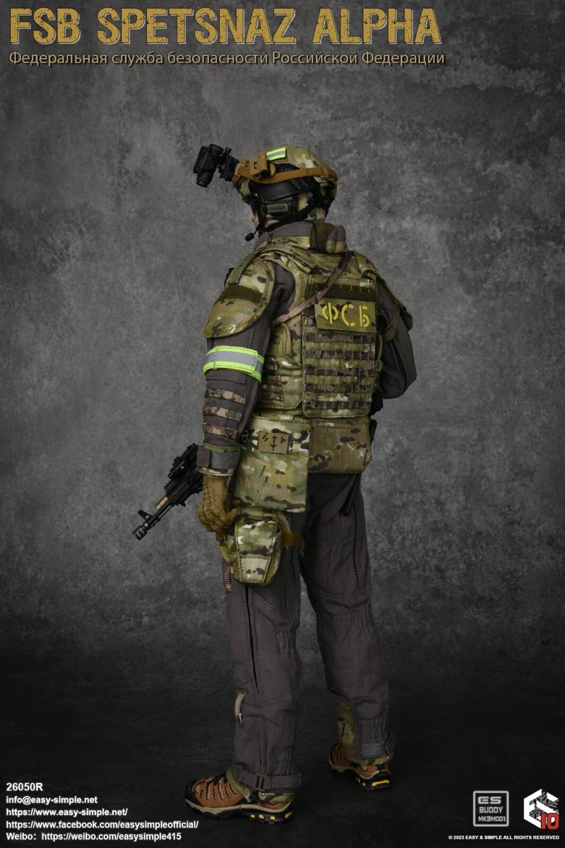 1:6 Easy & Simple Russian FSB Spetsnaz ALPHA Multicam Inner Outer