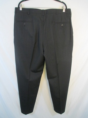 Kenneth Cole Reaction Men's Black Wool Blend Dress Pants 40x32 - Picture 5 of 9