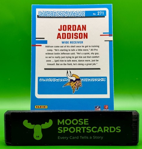 2023 Panini Football Jordan Addison 4-Card Rookie Lot - Picture 8 of 10