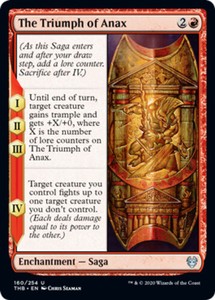 The Triumph of Anax x4 - Theros Beyond Death - NM-Mint, English - Theros Beyond