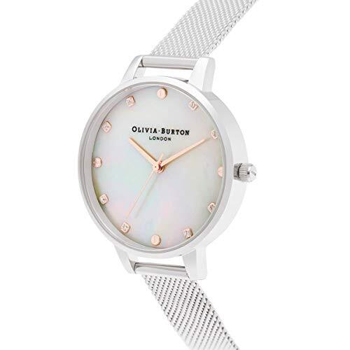 OLIVIA BURTON Uhren Damenuhren OB16SE07 Klassiker Pearl Rosegold Silber - Bild 2 von 6