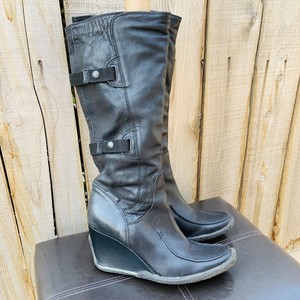 bronx knee high boots