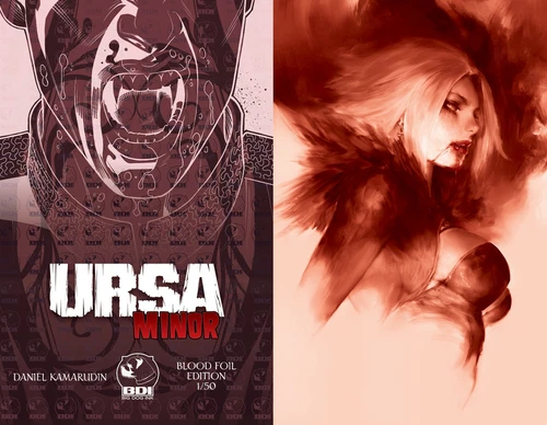 BIG DOG INK URSA MINOR VOL 2 #5 VAMPIRE BRIDE BLOOD FOIL VARIANT