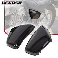 For Yamaha 1984-up XV700 750 1000 1100 Virago Side Panel Battery Cover Black