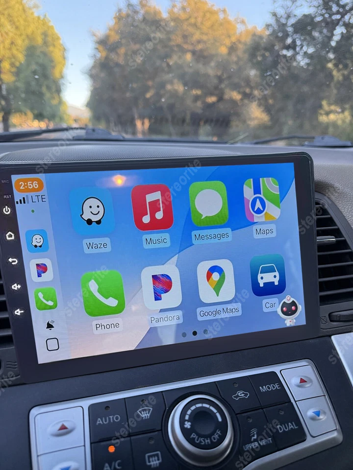 Android Auto Apple Carplay GPS SWC For Nissan Murano Z51 2008-2014 Radio 4G+64GB - Image 4 of 4