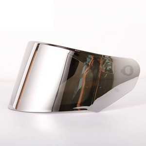 helmet with lock hole